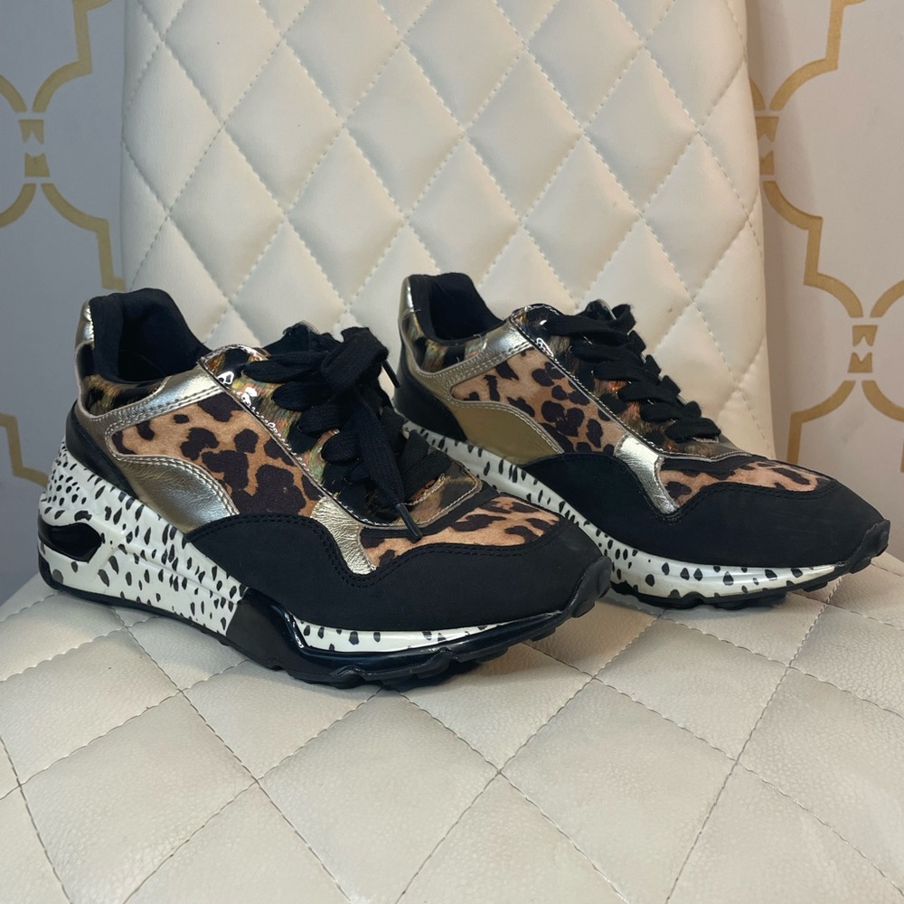 Steve Madden Leopard Sneakers
